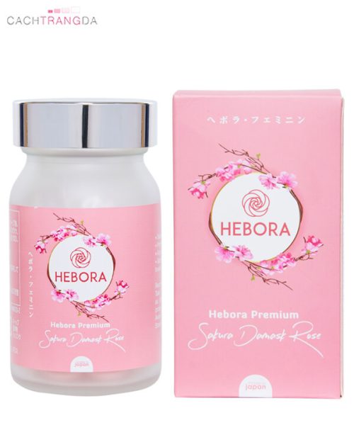 Viên uống Hebora Premium Sakura Damask Rose